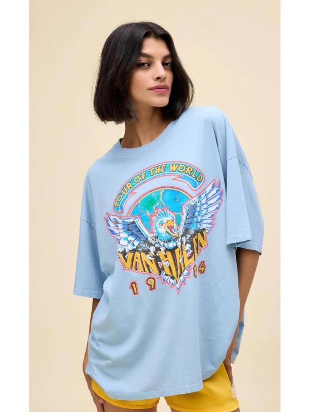 Daydreamer Van Halen Tour of The World Tee (OS)